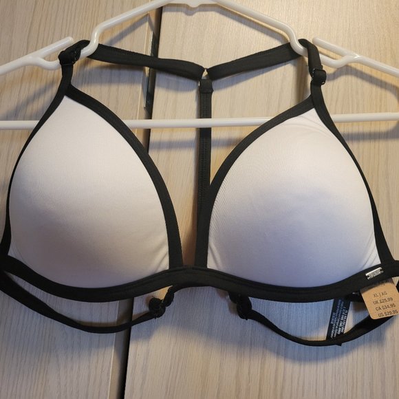 NWT Victoria's Secret Swim Push-up Triangle Top XL - Picture 1 of 5